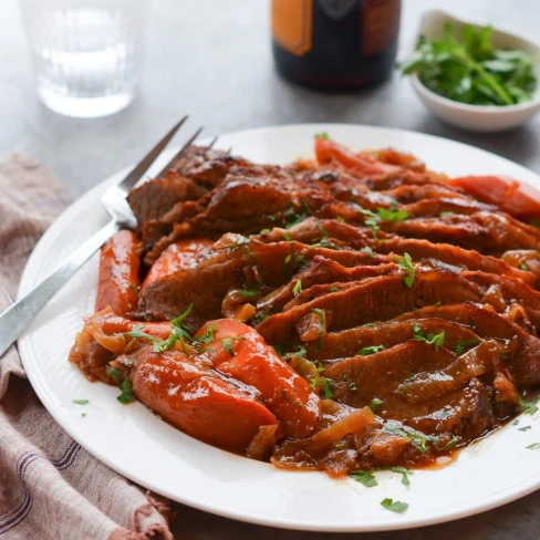 Onion-Braised Beef Brisket Image