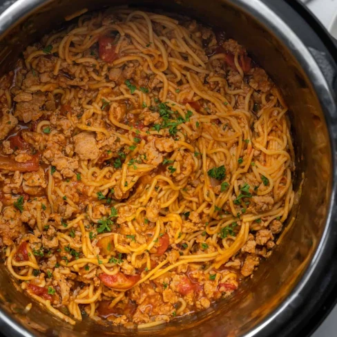 Instant Pot Chicken Spaghetti Image
