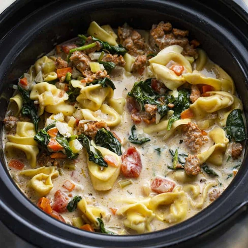 Crockpot Tortellini Soup Image