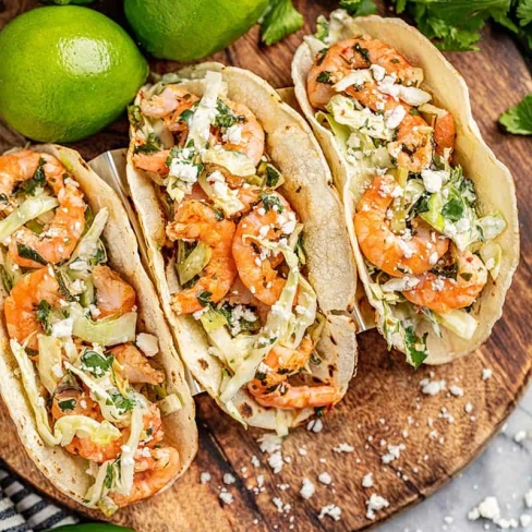 Cilantro-Lime Shrimp Tacos Image