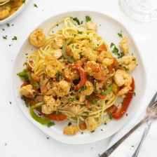 Cajun Jambalaya Pasta Recipe Page