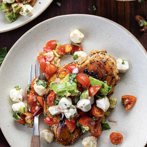 Balsamic Chicken With Caprese Salsa Image