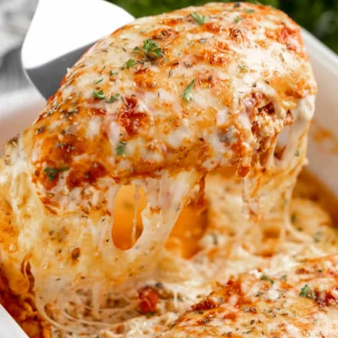 Lasagna Stuffed Chicken Image