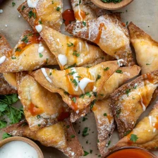 Air Fryer Buffalo Chicken Wontons Recipe Page