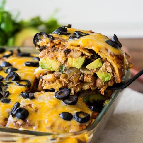 Chicken Enchilada Casserole Recipe Image