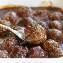 Honey BBQ Meatballs Recipe Page