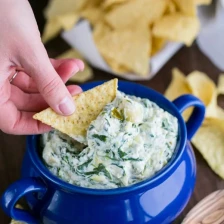 Skinny Spinach and Artichoke Dip Recipe Recipe Page