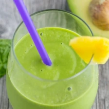 Pineapple Avocado Green Smoothie Recipe Page