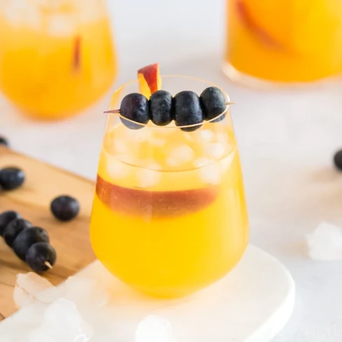 Summer Peach Sangria Image