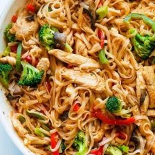 Chicken Stir Fry with Rice Noodles (30 minute meal) Recipe Page