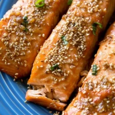 Easy Maple Sesame Salmon Recipe Page