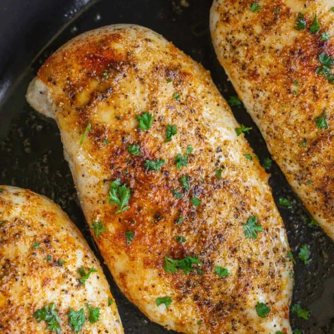 Juicy Oven Baked Chicken Breast Image