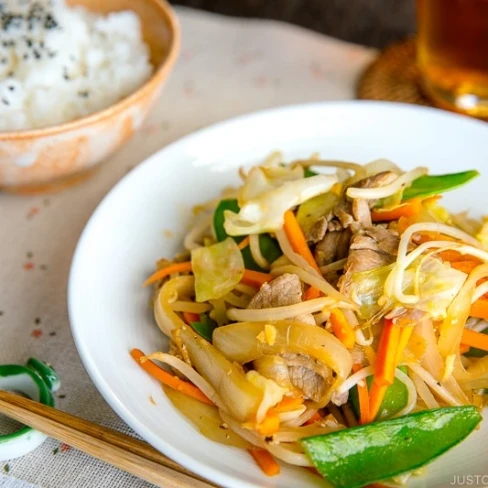 Stir-Fried Vegetables (Yasai Itame) Image