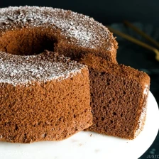 Chocolate Chiffon Cake Recipe Page