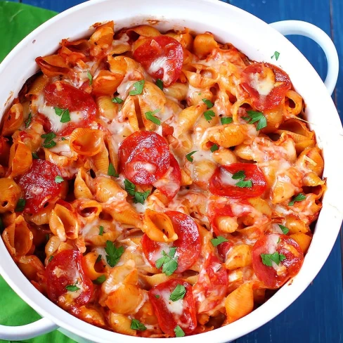 Pepperoni Pasta Bake Image