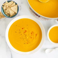 Creamy Carrot Soup Recipe Page