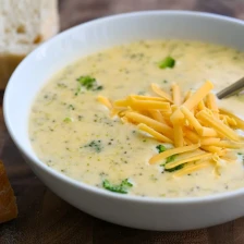 Broccoli Cheddar Soup Recipe Page