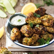 Greek Zucchini Tots Recipe Page