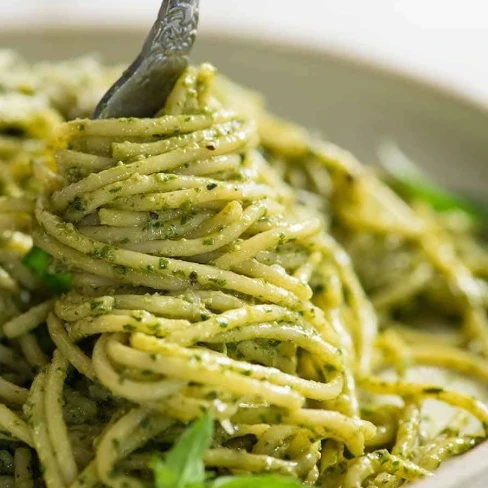 JUICY Pesto Pasta! Image