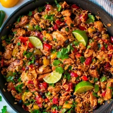 Chicken Fajita Bowls Recipe Page