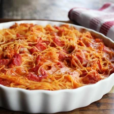 Chicken Spaghetti Pie Recipe Recipe Page