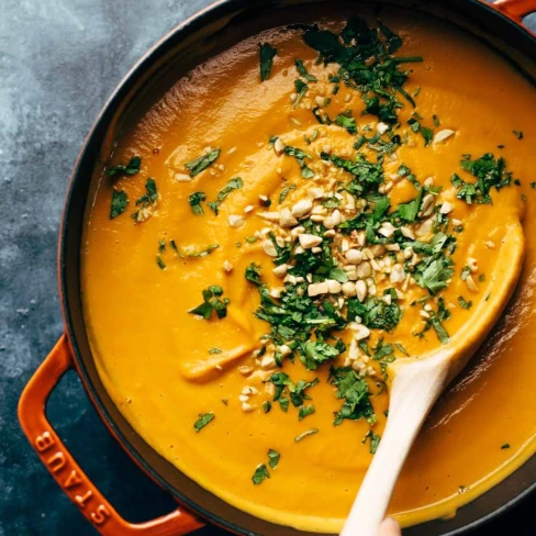 Spicy Instant Pot Carrot Soup Image