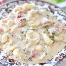 Crock Pot Creamy Tortellini Sausage Stew Recipe Page