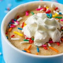 Vegan Vanilla Mug Cake Recipe Page