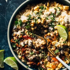 Elote Style Quinoa Salad Recipe Page