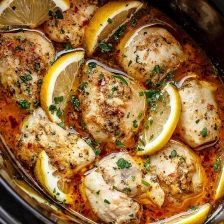 Crockpot Lemon Garlic Butter Chicken Recipe Page