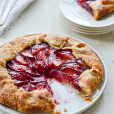 Plum Galette Recipe Page