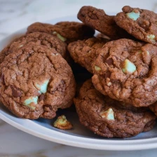 Double Chocolate Mint Cookies Recipe Page