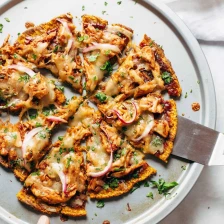 BBQ Chicken Sweet Potato Pizza Recipe Page