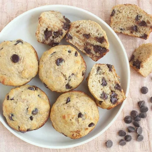 Healthy Chocolate Chip Muffins Image