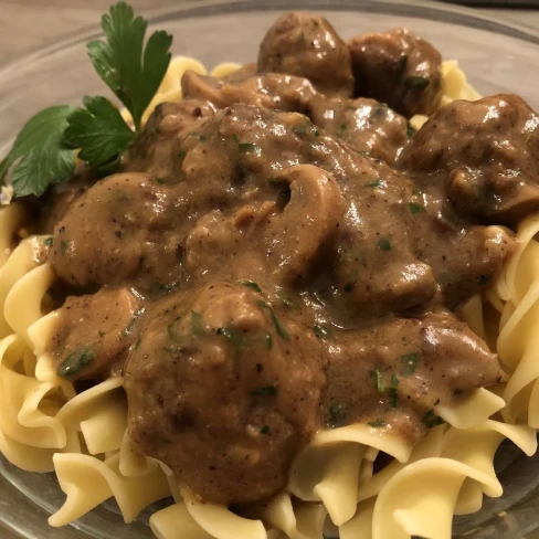 Healthier Swedish Meatballs Image