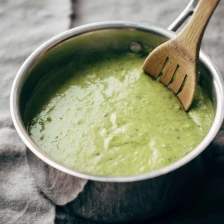 Creamy Spinach And Roasted Poblano Sauce Recipe Page