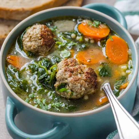 Italian Wedding Soup Recipe Image