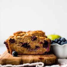 Greek Yogurt Apple Blueberry Bread Recipe Page