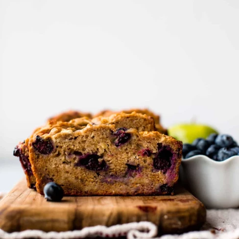 Greek Yogurt Apple Blueberry Bread Image