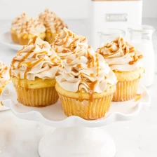 Salted Caramel Cupcakes Recipe Page