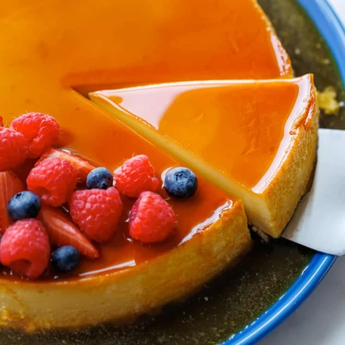 Flan Recipe Image