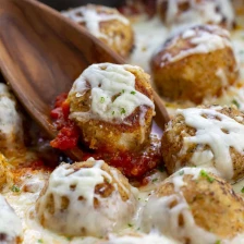 Chicken Parmesan Meatballs Recipe Page