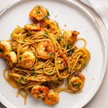 Garlic Prawn Spaghetti | Marion&#039;s Kitchen Recipe Page