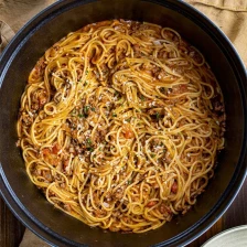 One Pot Spaghetti Recipe Page