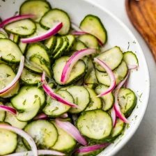 Easy Cucumber Salad Recipe Page