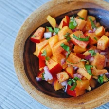 &lt;span class=&quot;fn&quot;&gt;Nectarine Basil Salsa Recipe Page