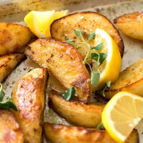 Greek Lemon Potatoes Image