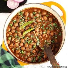 Chole Recipe (Punjabi Chole Masala) Recipe Page