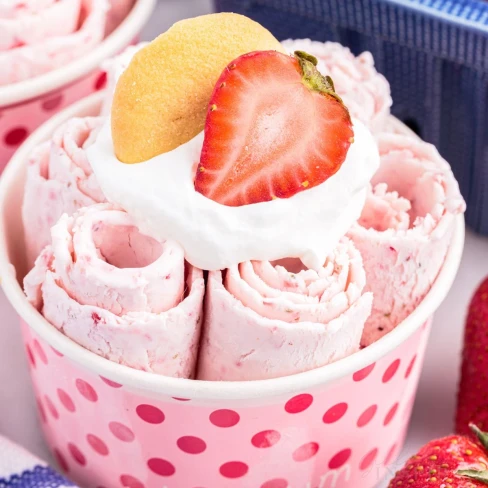 How to Make Rolled Ice Cream Image