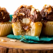 Chocolate Caramel Coconut Cupcakes Recipe Page